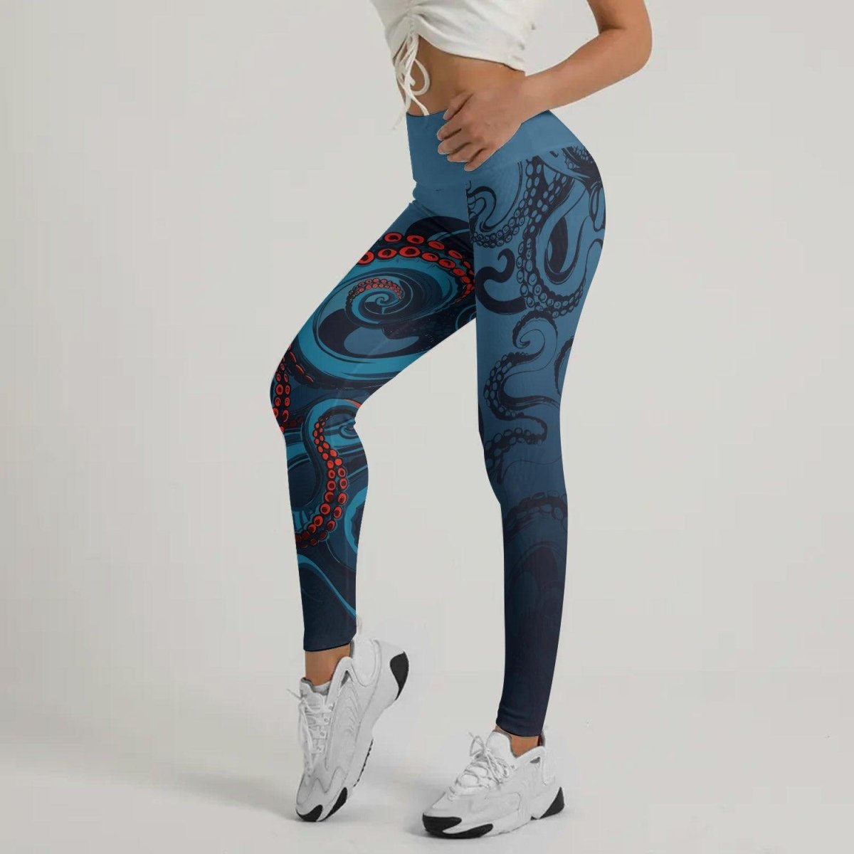 Dark Sea Octopus Leggings - BattleFitGear