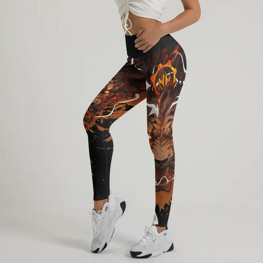 Thunder Lion Leggings - BattleFitGear