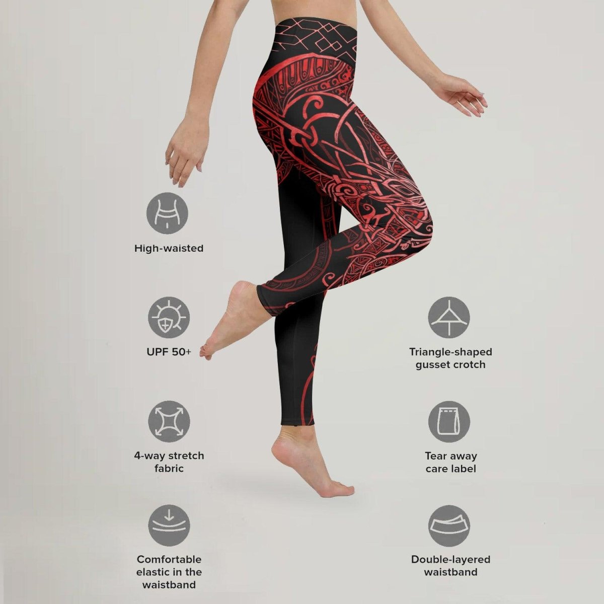 Viking Dragon Leggings - BattleFitGear