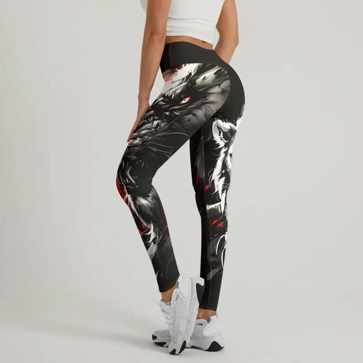 Dangerous Lion Leggings - BattleFitGear