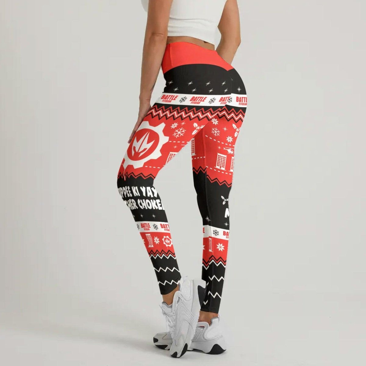 Yippe Ki - Yay Mother Choker Leggings - BattleFitGear