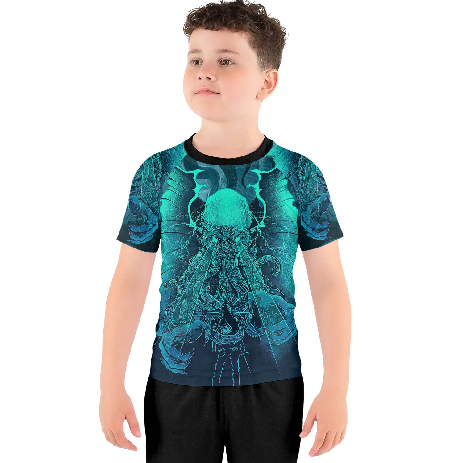 Leviathan of Madness Kids Rash Guard - BattleFitGear