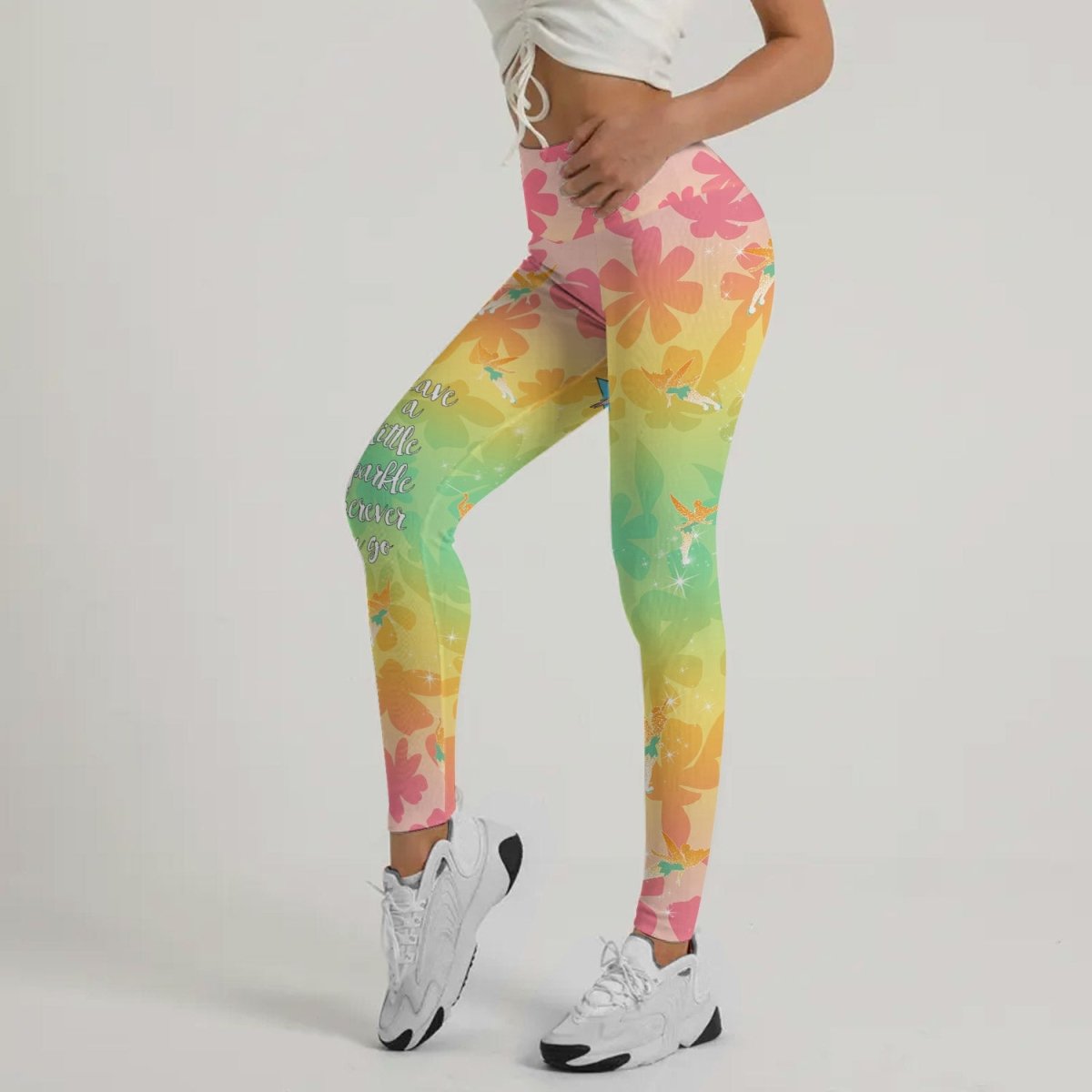 Lovely Tinker Bell Leggings - BattleFitGear