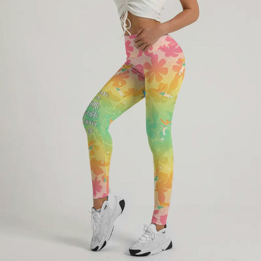 Lovely Tinker Bell Leggings - BattleFitGear