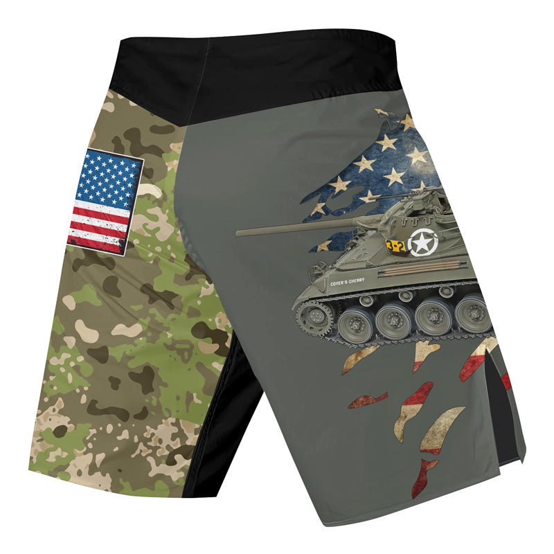 M18 Hellcat Tank Fight Shorts - BattleFitGear