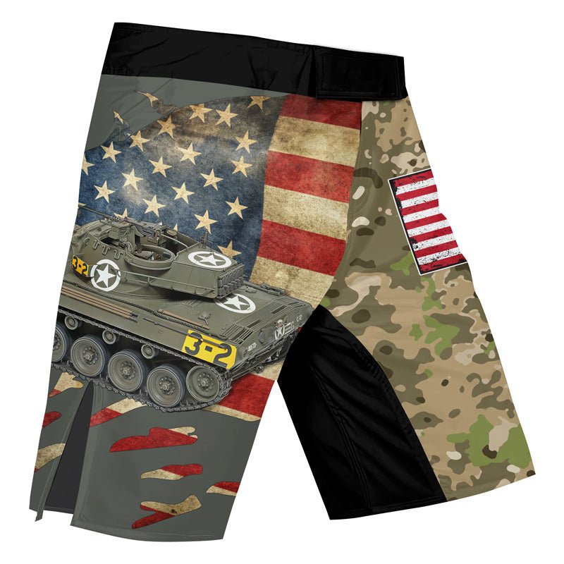 M18 Hellcat Tank Fight Shorts - BattleFitGear