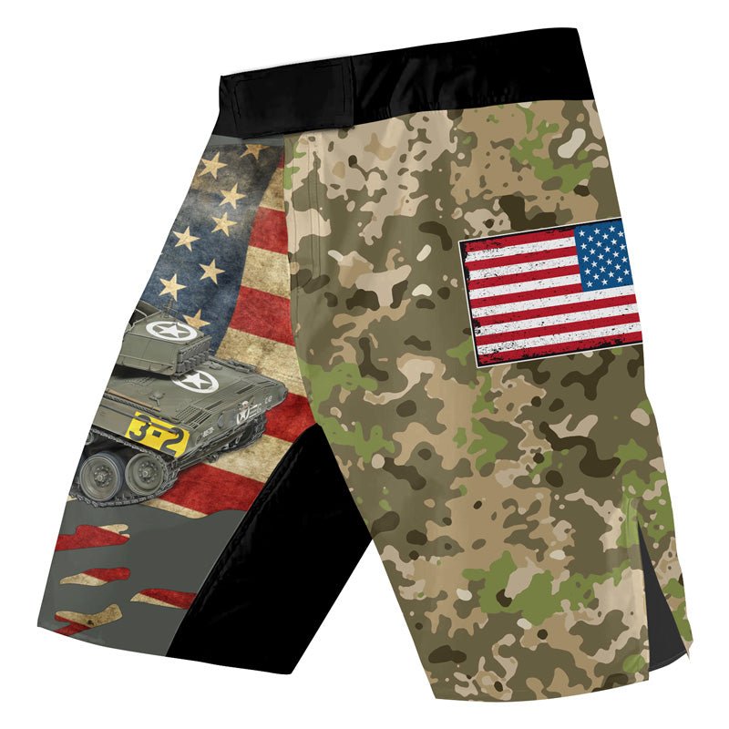 M18 Hellcat Tank Fight Shorts - BattleFitGear