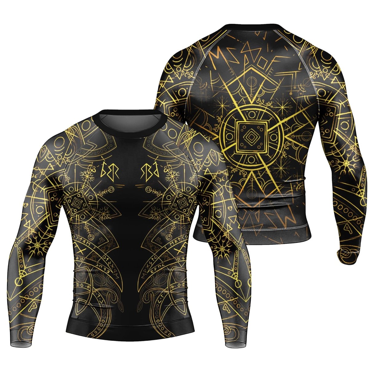 Helm Of Disguise Men's Long Sleeve Rash Guard - BattleFitGear