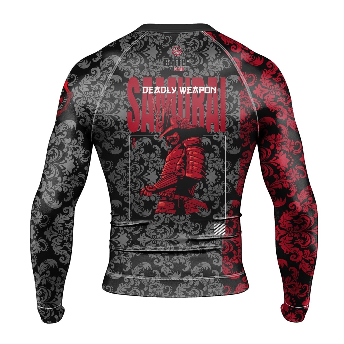 Samurai Fern Long Sleeve Rash Guard - BattleFitGear