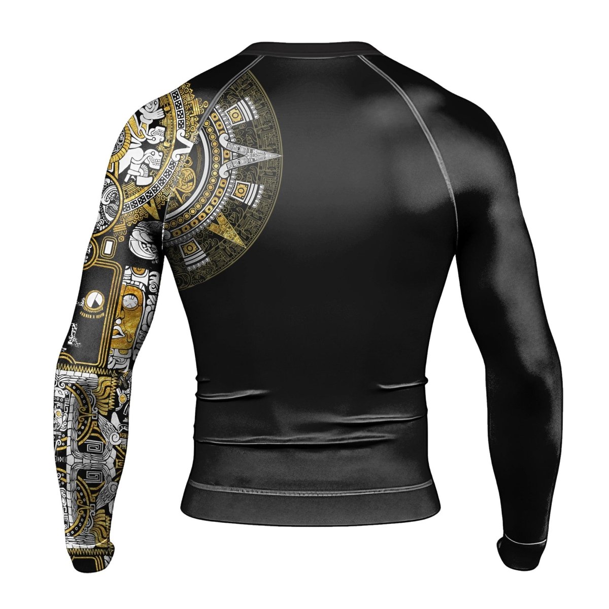 JAGUAR WARRIOR man Long Sleeve Rash Guard - BattleFitGear