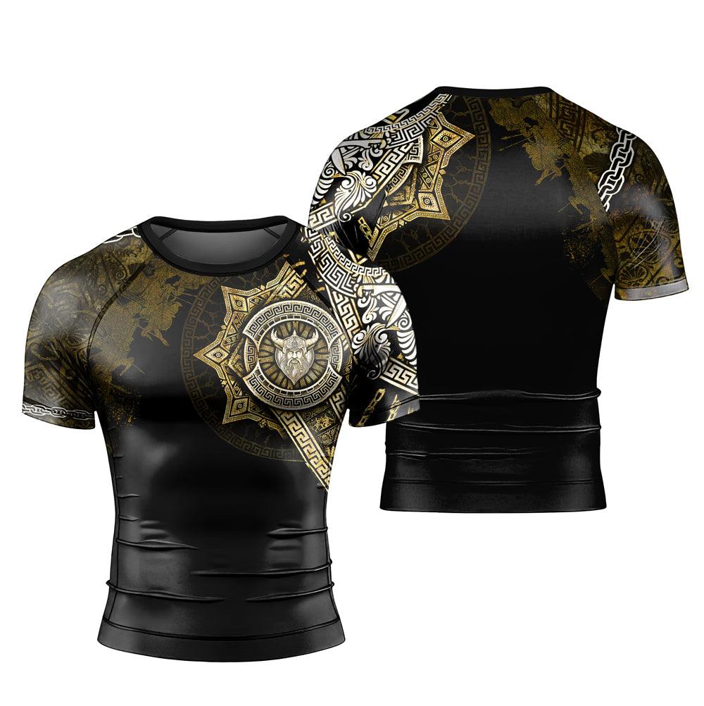 Battlefitgear Viking Medal Short Sleeve Rash Guard