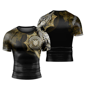 Battlefitgear Viking Medal Short Sleeve Rash Guard