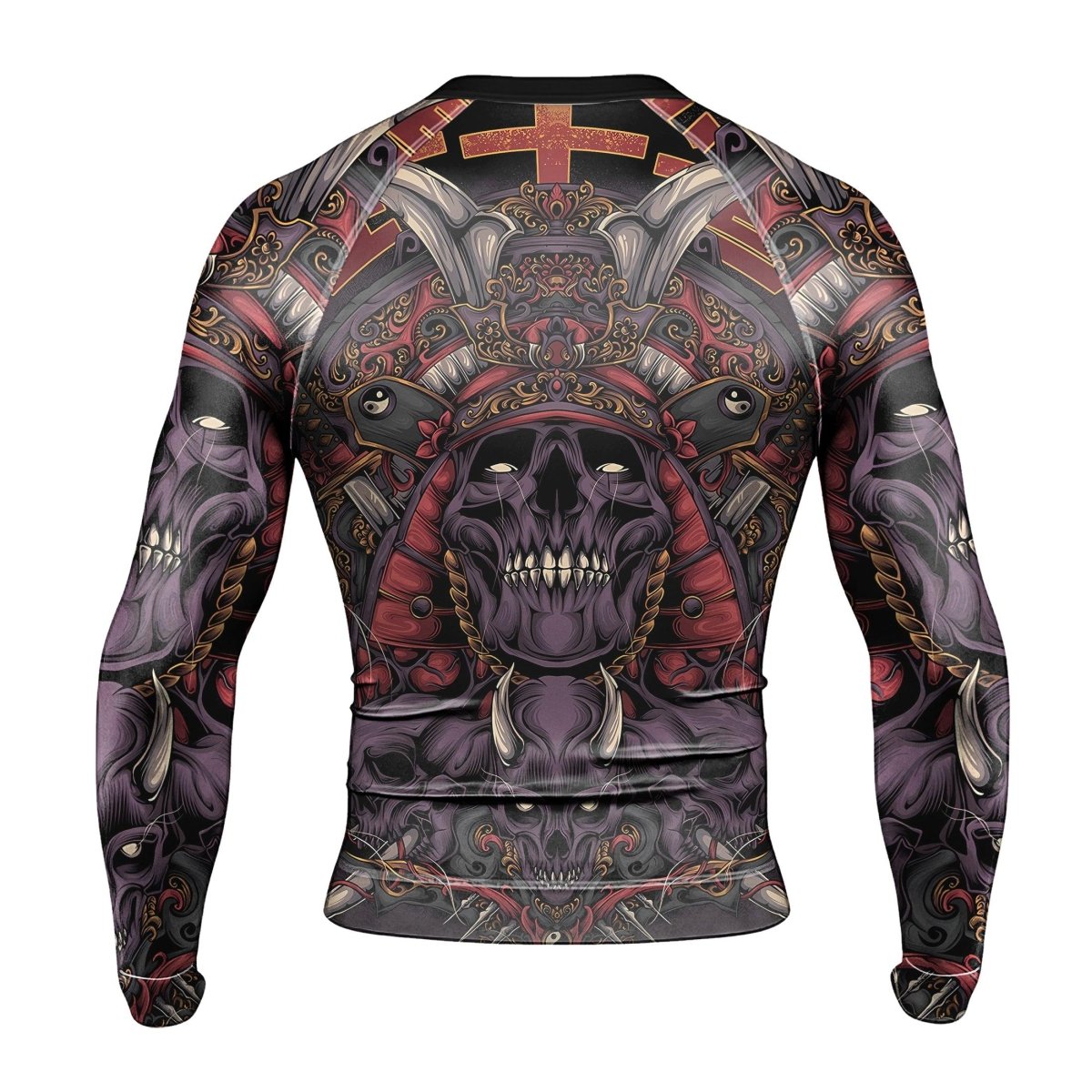 Personalized Deadly Shogun Long Sleeve Rash Guard - BattleFitGear