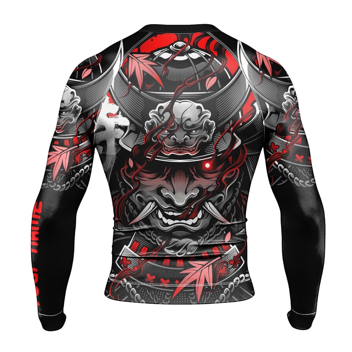 Personalized Devil Shogun Long Sleeve Rash Guard - BattleFitGear