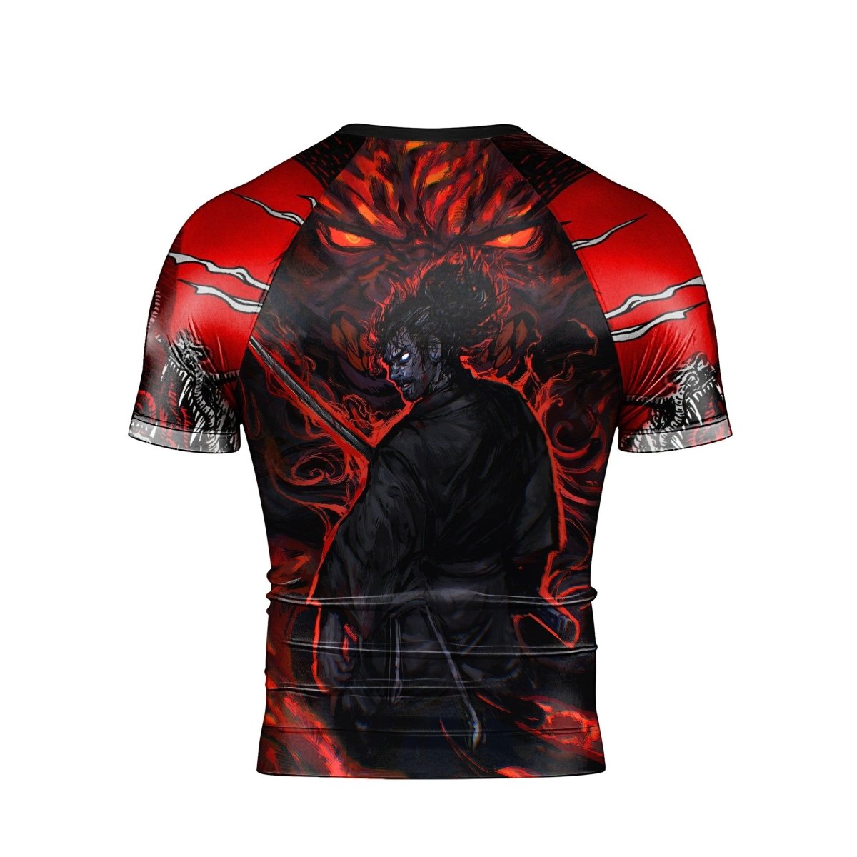 Samurai Musashi Short Sleeve Rash Guard - BattleFitGear