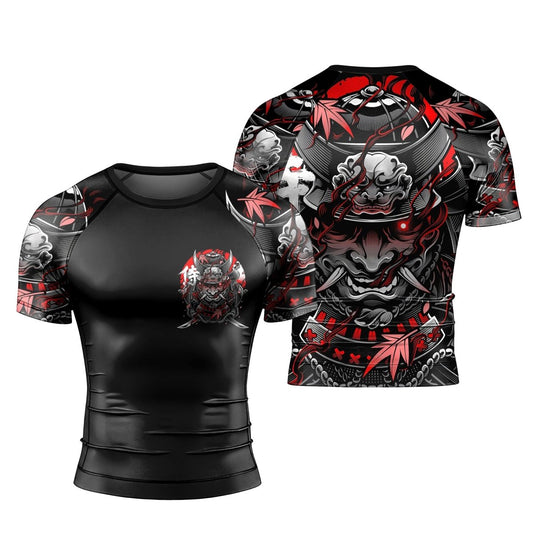 Devil Shogun Short Sleeve Rash Guard - BattleFitGear