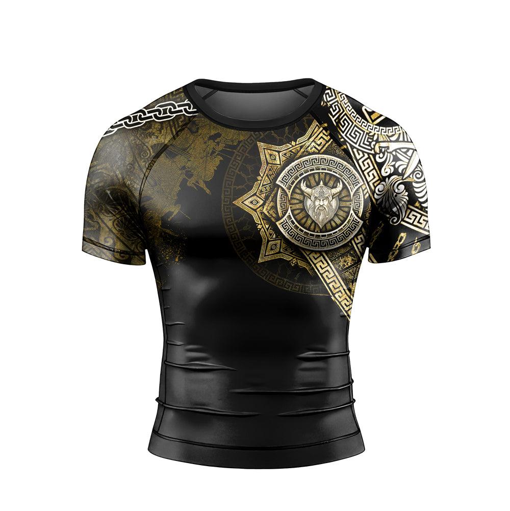 Battlefitgear Viking Medal Short Sleeve Rash Guard