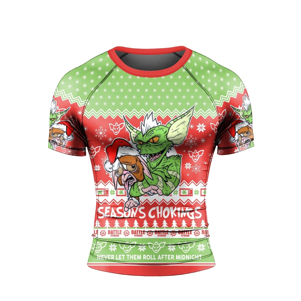 Seasons Chokings Goblin Short Sleeve Rash Guard - BattleFitGear