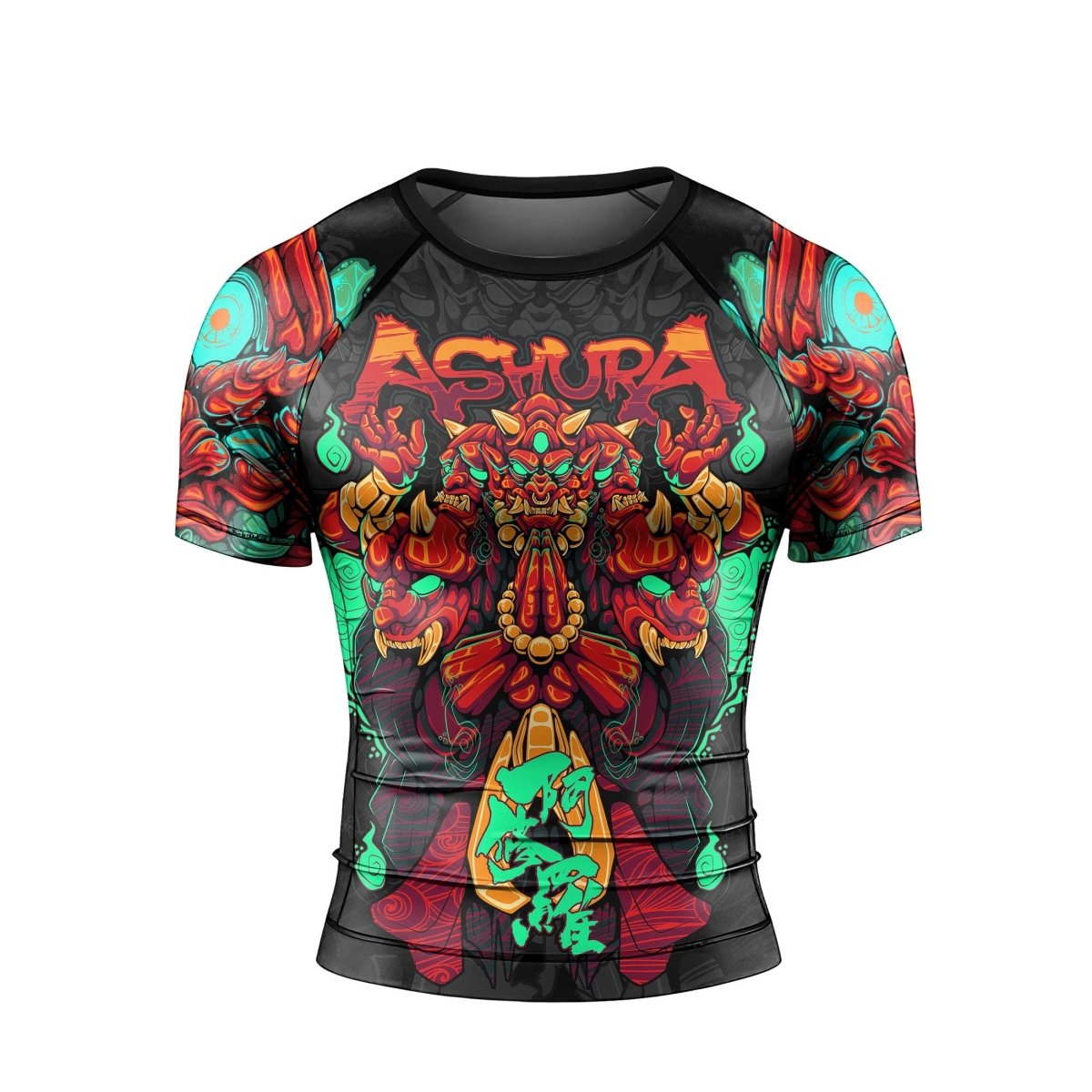 Ashura Short Sleeve Rash Guard - BattleFitGear