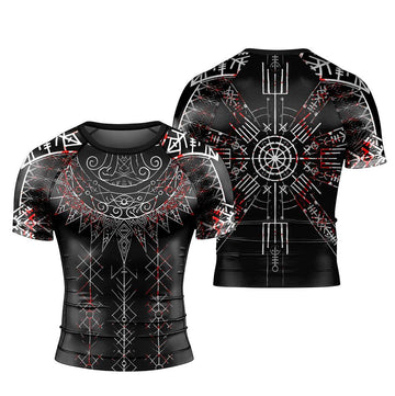 Sol Rune Men's Short Sleeve Rash Guard