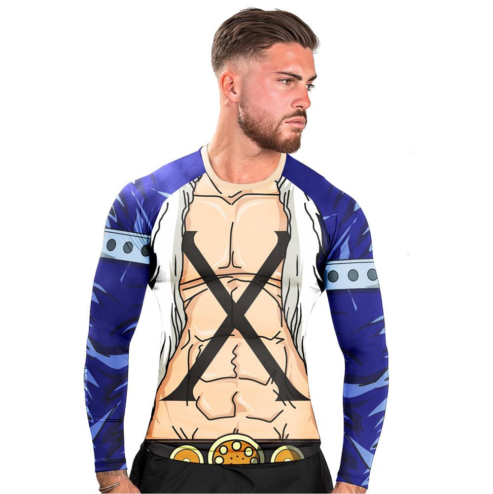 リザード　rezard ワンピース Straw Hat One Piece Long Sleeve Rash Guard Compression Shirt