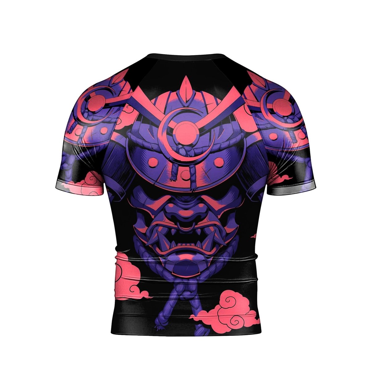 Devil Shogun Helmet Short Sleeve Rash Guard - BattleFitGear