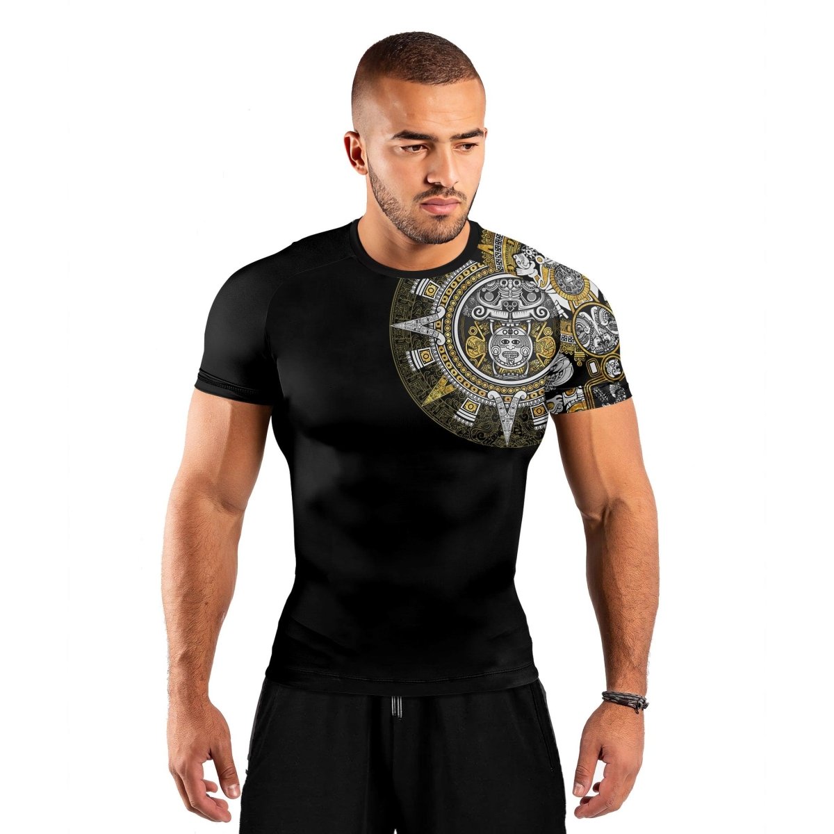 JAGUAR WARRIOR Short Sleeve Rash Guard - BattleFitGear