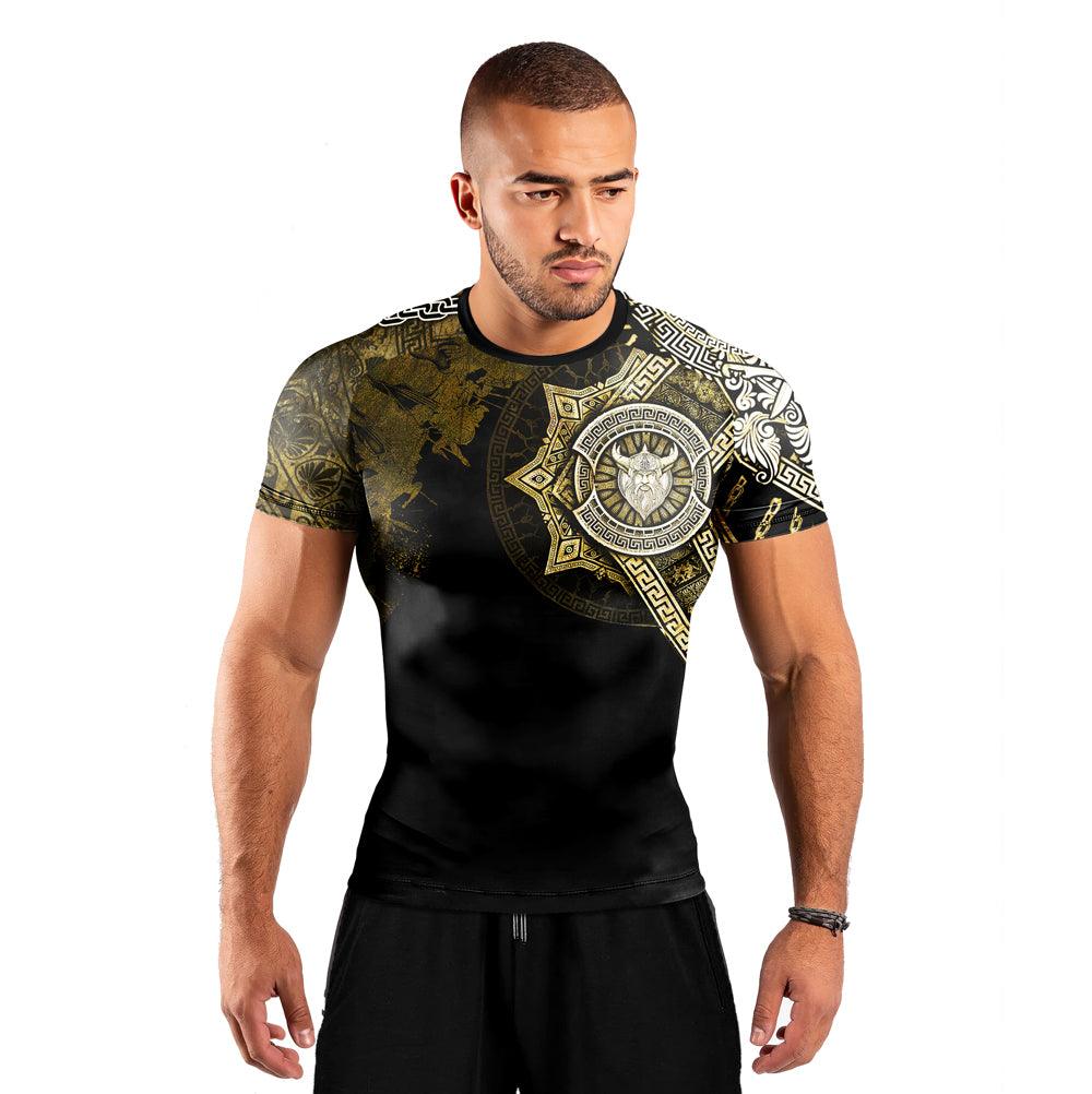 Battlefitgear Viking Medal Short Sleeve Rash Guard