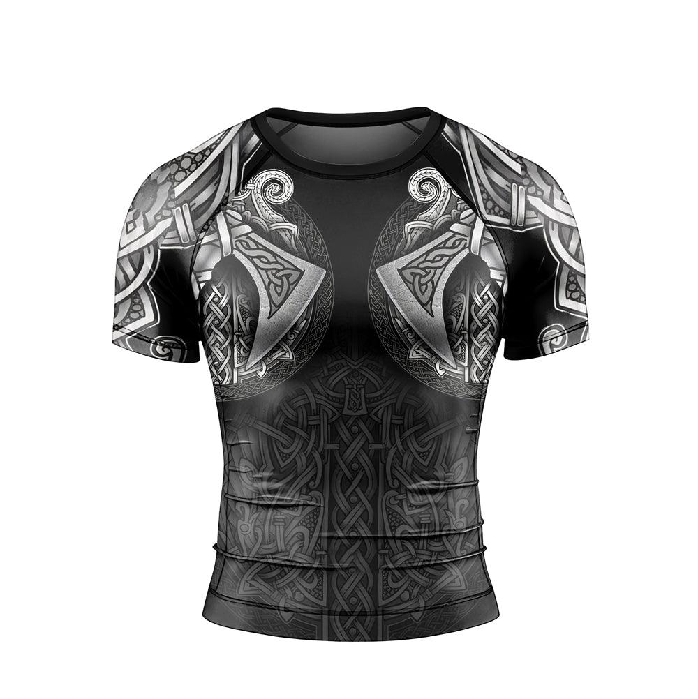 Sword & Shield Viking Men's Short Sleeve Rash Guard