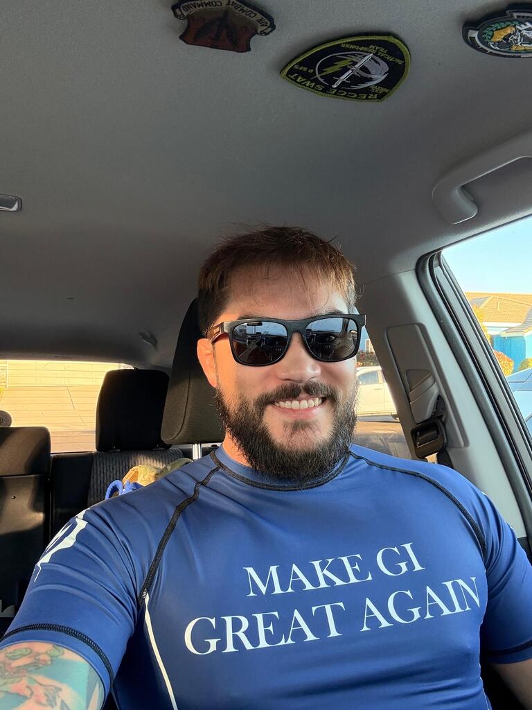 Make Gi Great Again Men's Short Sleeve Rash Guard