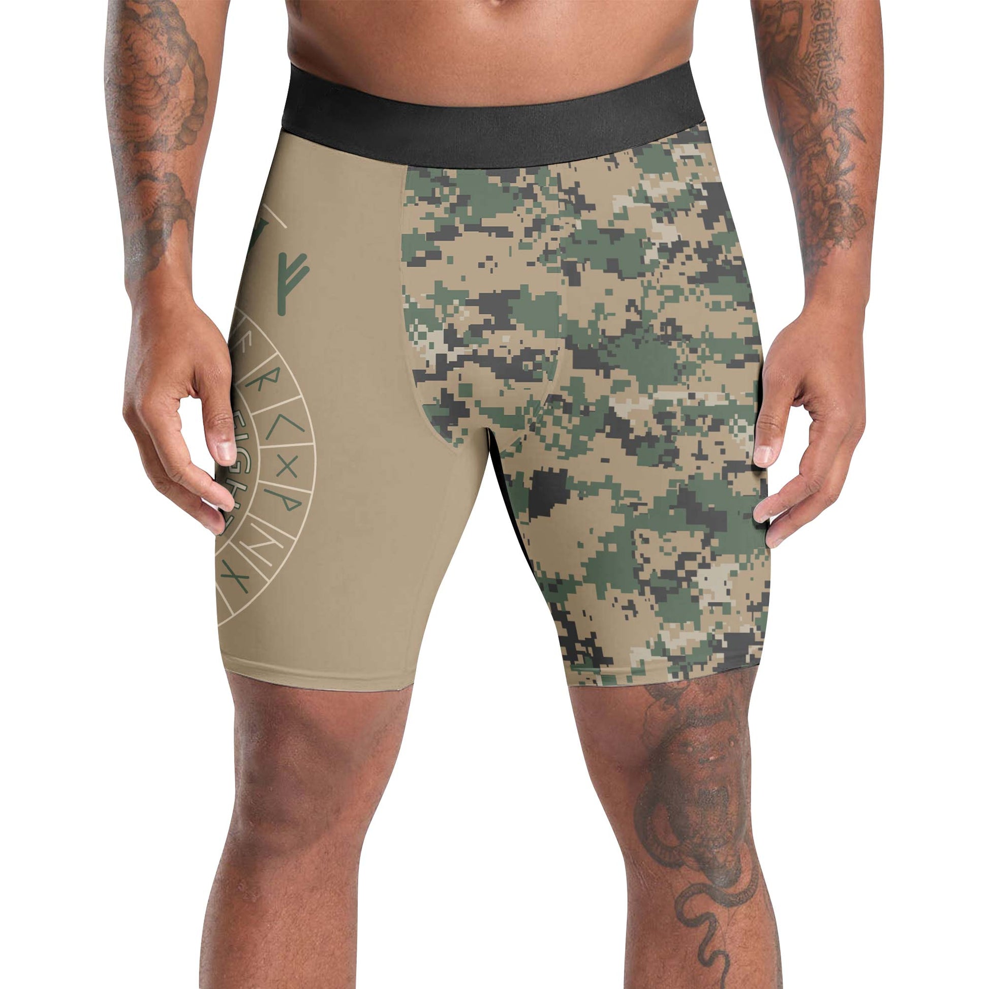 Marine Veteran Viking Compression Shorts
