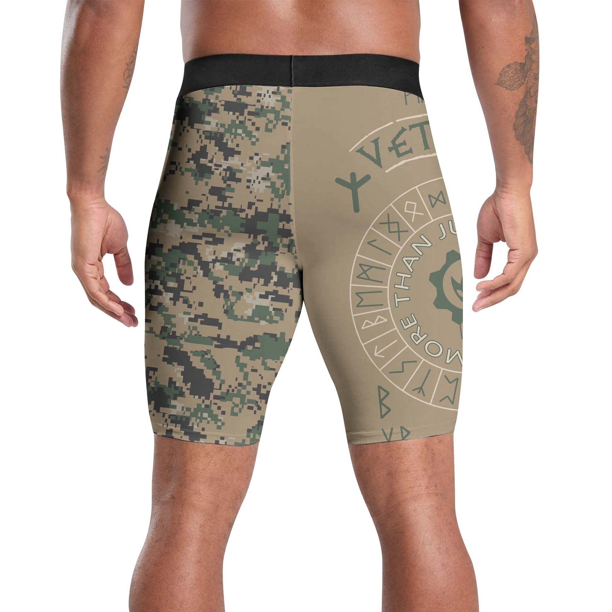 Marine Veteran Viking Compression Shorts