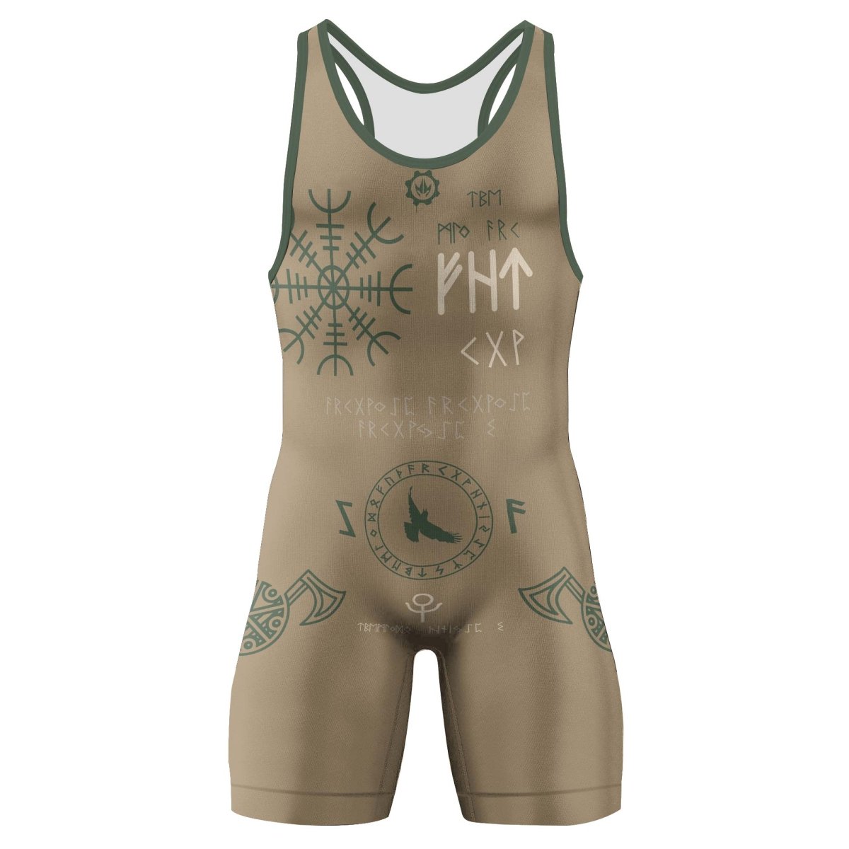 Marine Veteran Viking Wrestling Singlets - BattleFitGear