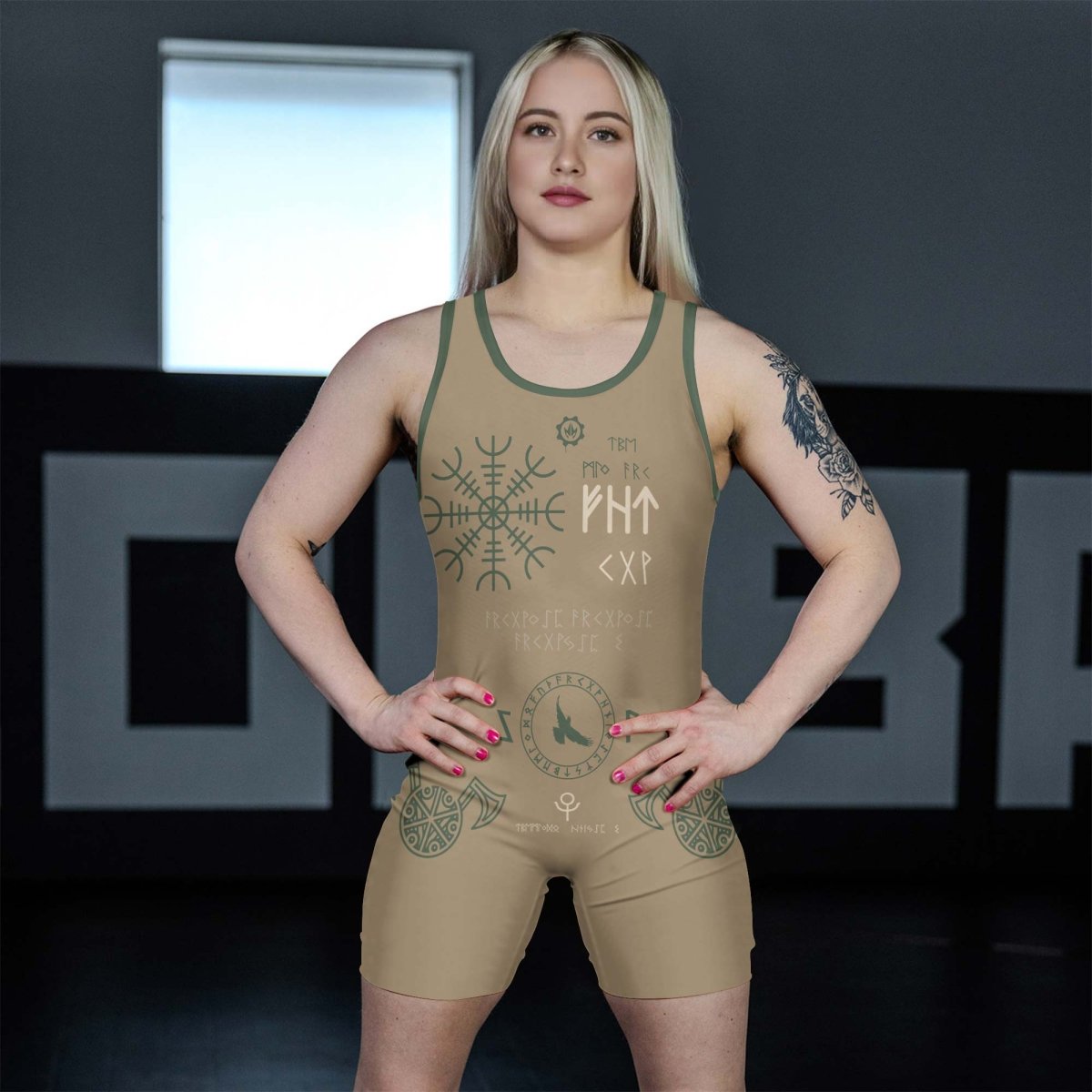 Marine Veteran Viking Wrestling Singlets - BattleFitGear