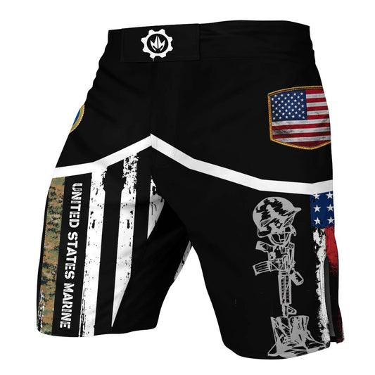 Marine US Flag Fight Shorts