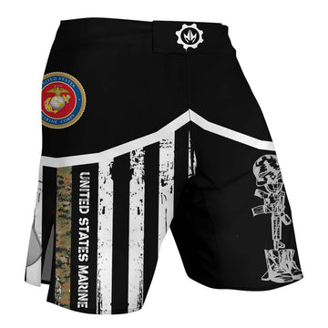 Marine US Flag Fight Shorts