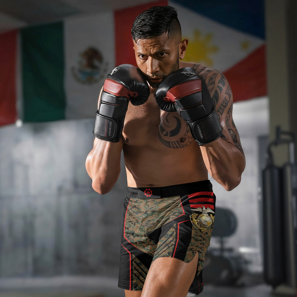 Marines The Few The Proud Fight Shorts