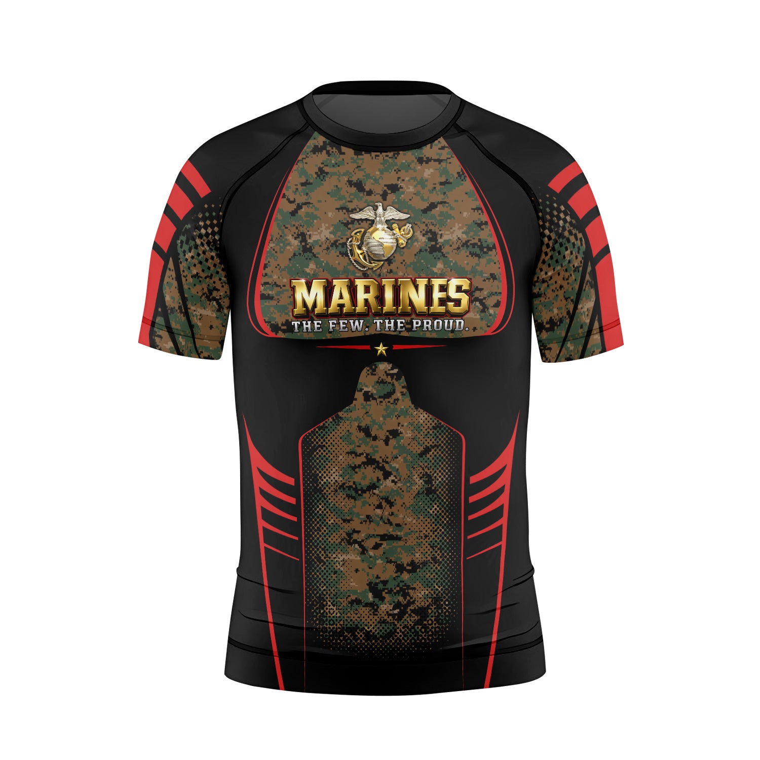 Marines The Few The Proud Kids Rash Guard