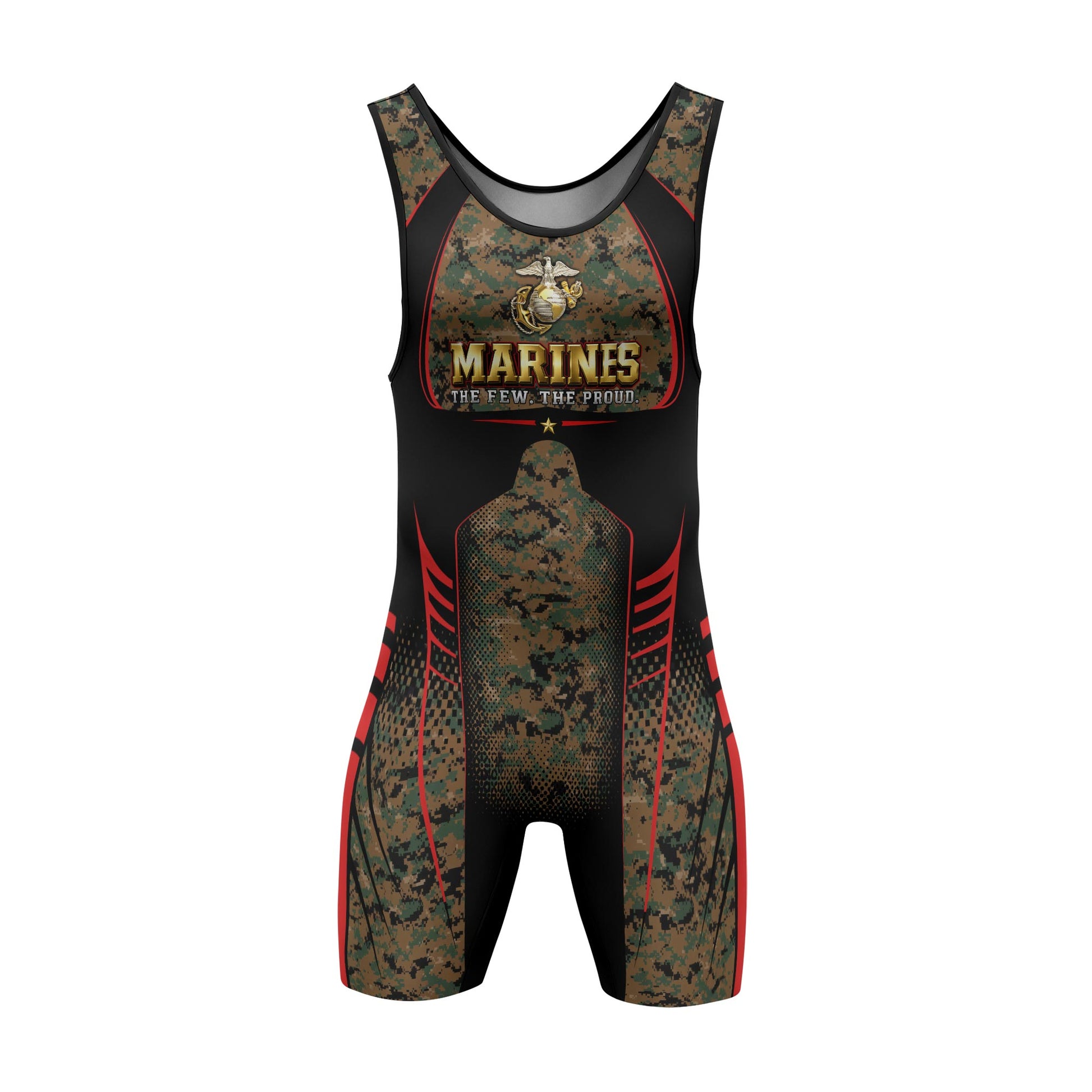 Marines The Few The Proud Wrestling Singlets