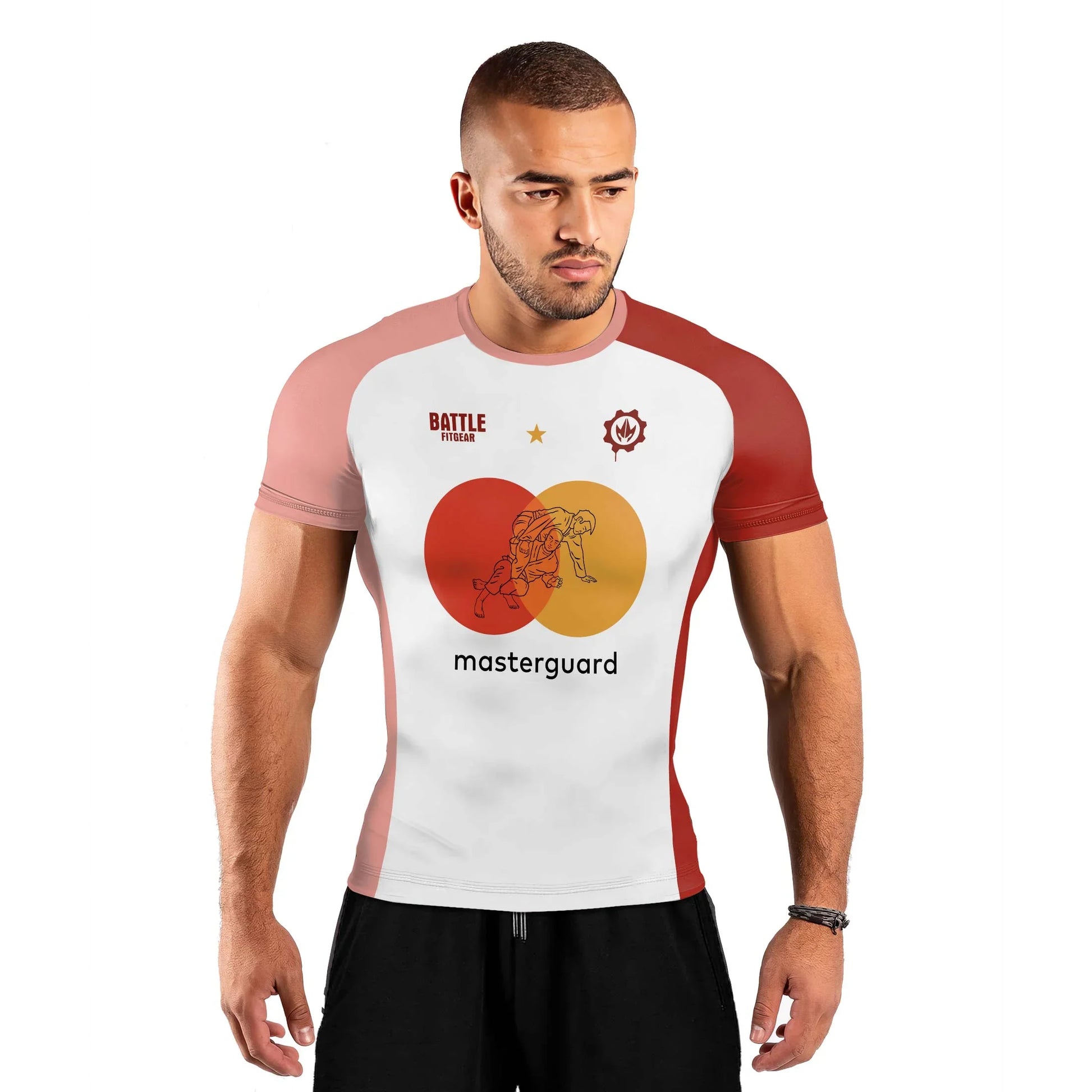 Master Guard Men's Short Sleeve Rash Guard