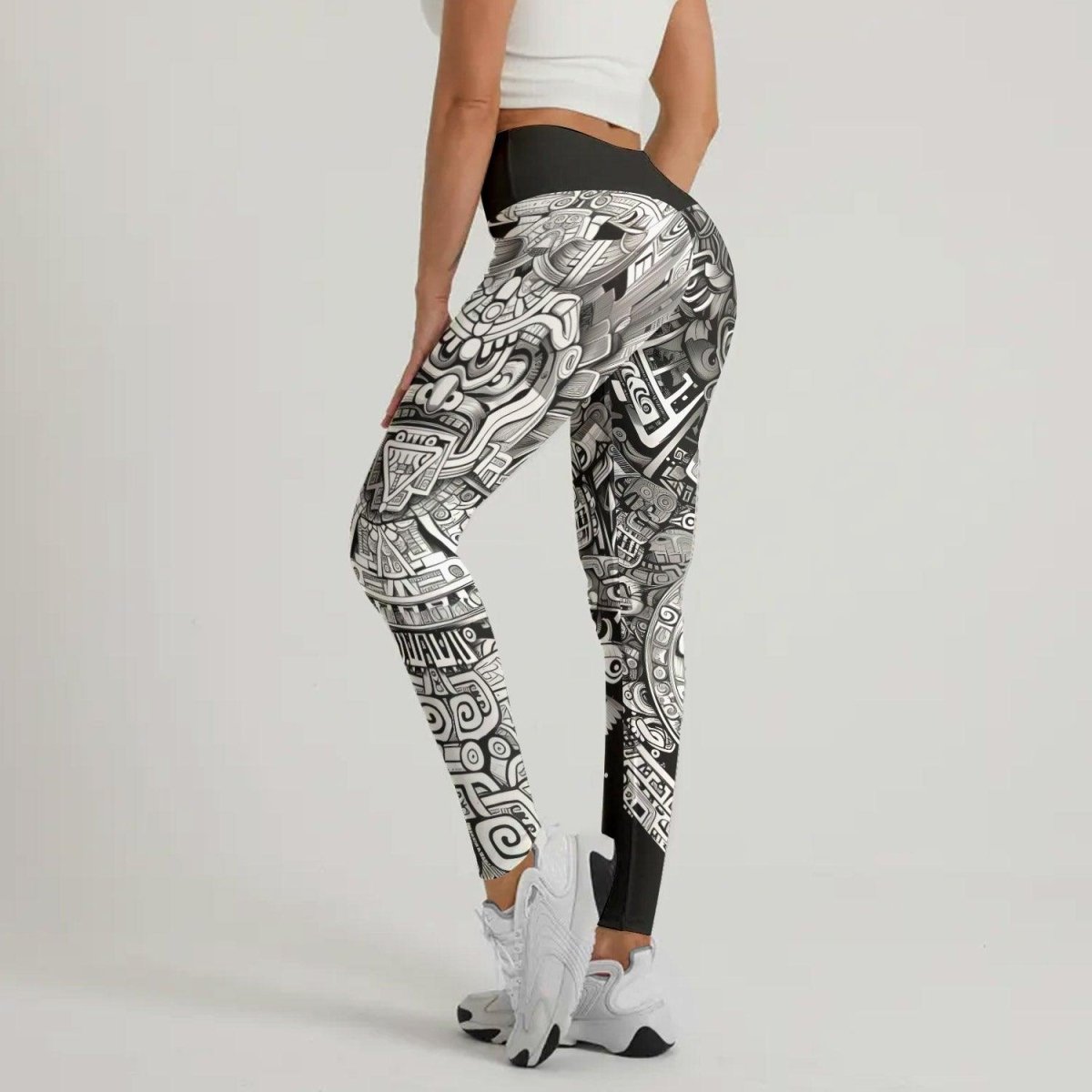 Brave Aztec Warrior Leggings - BattleFitGear