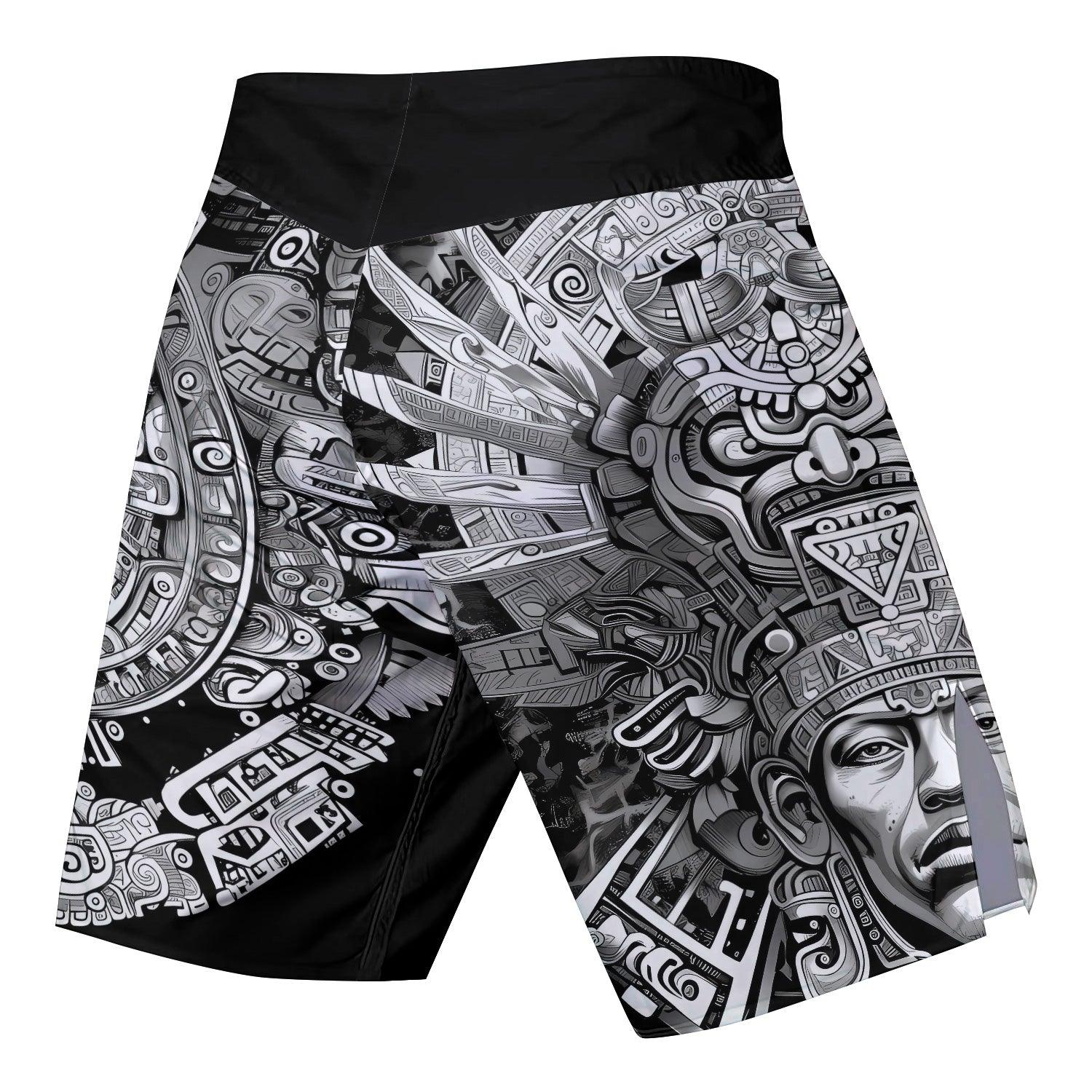 Brave Aztec Warrior Fight Shorts