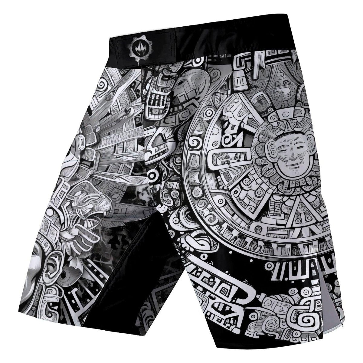 Brave Aztec Warrior Fight Shorts - BattleFitGear