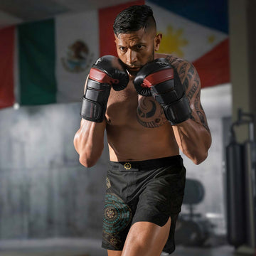 Mechanic Aztec Jaguar Warrior Fight Shorts