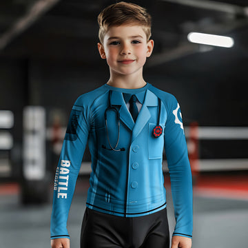 Medic Fighter Kids Rash Guard