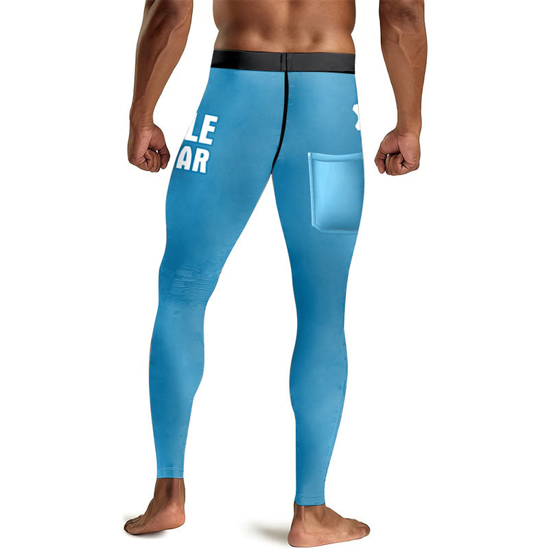 Medic Fighter Men's Compression Leggings