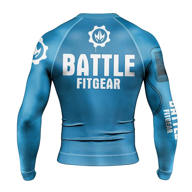 Medic Fighter Men's Long Sleeve Rash Guard