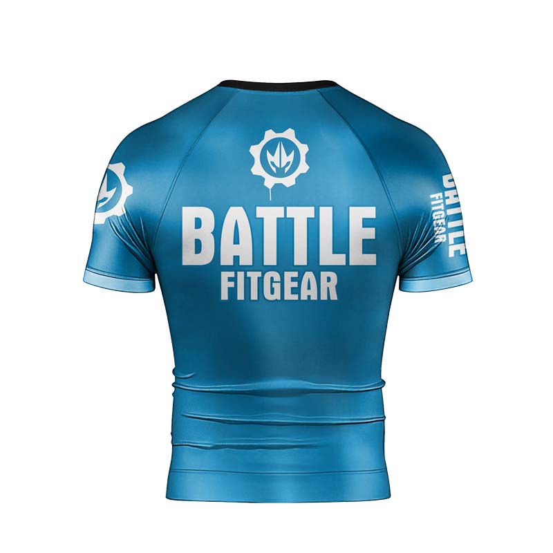 Medic Fighter Men's Short Sleeve Rash Guard