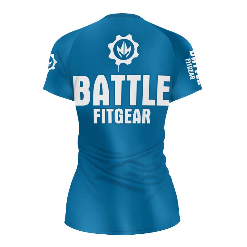 Medic Fighter Women's Short Sleeve Rash Guard