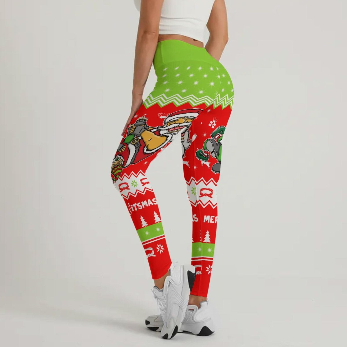 Merry Jitmas Santa Clause Leggings - BattleFitGear